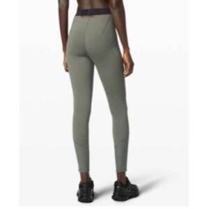 Lululemon Lab Esker Tight Legging‎ Palm Deco sz 10
